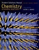 Tapa de Student solutions manual for Kotz/Treichel/Weaver's Chemistry & chemical reactivity, Sixth edition