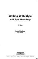 Tapa de Writing with Style