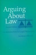 Tapa de Arguing About Law
