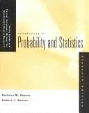 Tapa de Introduction to Probability and Statistics
