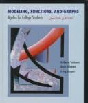 Tapa de Modeling, functions, and graphs