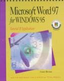 Tapa de Microsoft Word 97 for Windows 95