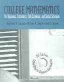 Tapa de College Math for Business Economics