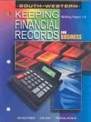 Tapa de Keeping Financial Records for Business - Working Papers