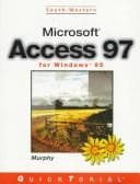 Tapa de Microsoft Access 97 for Windows 95 (Quicktorial Series)