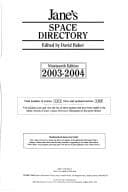 Tapa de Jane's Space Directory 2003 2004 (Jane's Space Directory)
