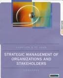 Tapa de Strategic management of organizations and stakeholders