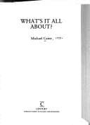 Tapa de WHAT'S IT ALL ABOUT?