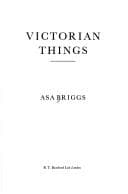 Tapa de Victorian things