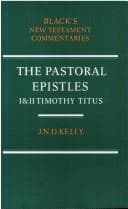 Tapa de A commentary on the Pastoral Epistles