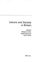 Tapa de Leisure and society in Britain
