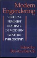 Tapa de Modern engendering