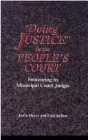 Tapa de "Doing Justice" in the People's Court
