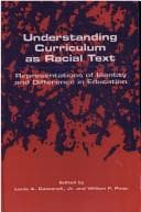 Tapa de Understanding curriculum as racial text