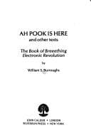 Tapa de Ah Pook is here, and other texts
