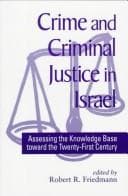 Tapa de Crime and Criminal Justice in Israel