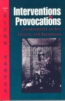 Tapa de Interventions and provocations