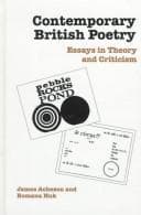Tapa de Contemporary British poetry