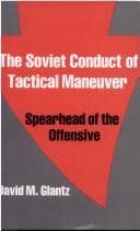 Tapa de The Soviet Conduct of Tactical Maneuver