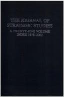 Tapa de The Journal of Strategic Studies
