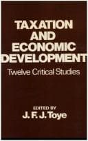 Tapa de Taxation and Economic Develop