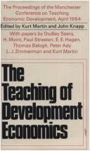 Tapa de Teaching of Development Economics