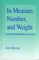Tapa de In measure, number, and weight