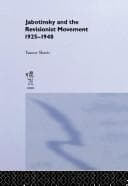 Tapa de Jabotinsky and the Revisionist Movement 1925-1948