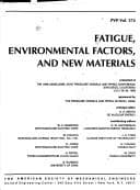 Tapa de Fatigue, environmental factors, and new materials