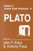 Tapa de Essays in Ancient Greek Philosophy
