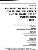 Tapa de Emerging technologies for fluids, structures, and fluid/structure interactions