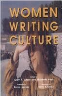 Tapa de Women writing culture