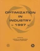 Tapa de Optimization in industry 1997