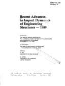 Tapa de Recent advances in impact dynamics of engineering structures, 1989