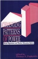 Tapa de Changing patterns of power