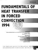Tapa de Fundamentals of heat transfer in forced convection, 1994