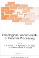 Tapa de Rheological fundamentals of polymer processing