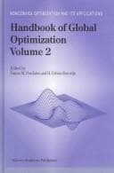 Tapa de Handbook of Global Optimization (Nonconvex Optimization and Its Applications)
