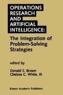Tapa de Operations research and artificial intelligence