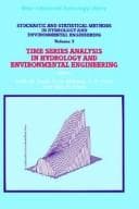 Tapa de Stochastic and Statistical Methods in Hydrology and Environmental Engineering: Vol.1: Extreme Values: Floods and DroughtsVol.2