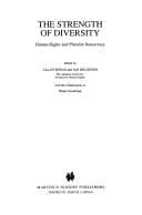 Tapa de The Strength of Diversity:Human Rights and Pluralist Democracy (International Studies in Human Rights)
