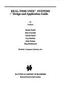 Tapa de Real-time UNIX systems