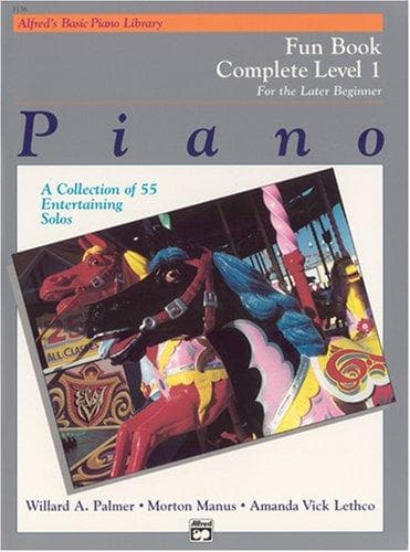 Tapa de Alfred's Basic Piano Course Fun Book