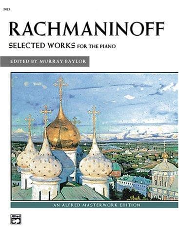 Tapa de Rachmaninoff -- Selected Works