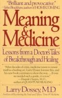Tapa de Meaning and Medicine