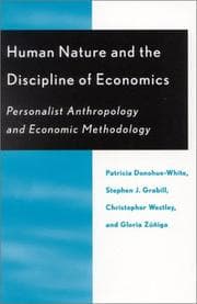 Tapa de Human nature and the discipline of economics