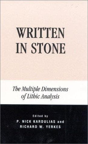 Tapa de Written in Stone