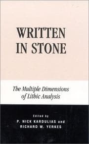Tapa de Written in Stone