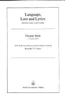 Tapa de Language, lore, and lyrics