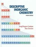 Tapa de Descriptive inorganic chemistry